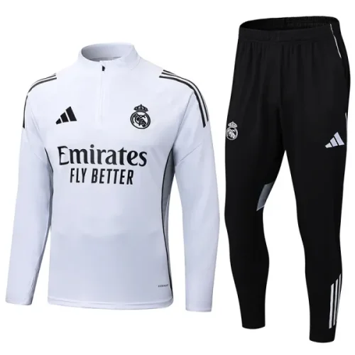 25-26 RMA White Half Pull Tracksuit (半拉链)