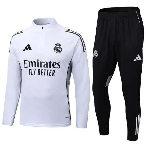 25-26 RMA White Half Pull Tracksuit (半拉链)