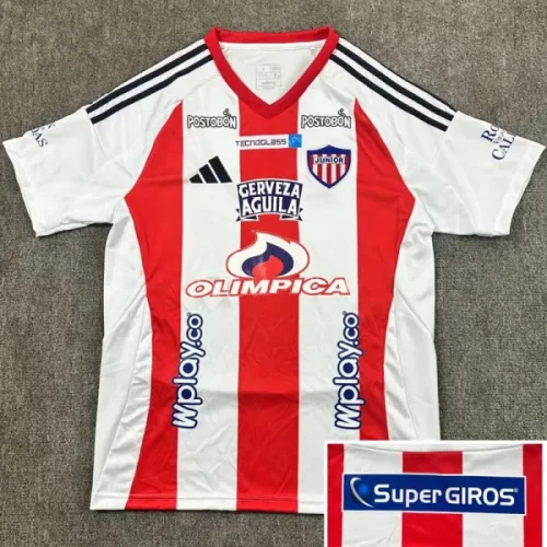 25-26 Junior FC Home Fans Soccer Jersey(全广告)