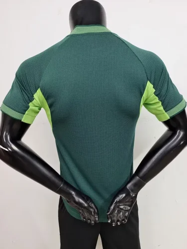 25-26 Algeria Green Player Version Training shirts #A37