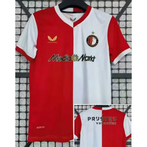 25-26 Feyenoord Home Fans Soccer Jersey