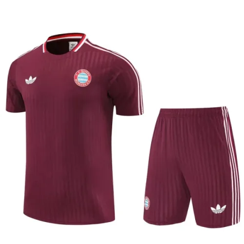 25-26 Bayern jujube red Training Short Suit