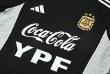 25-26 Argentina Black Training Short Suit