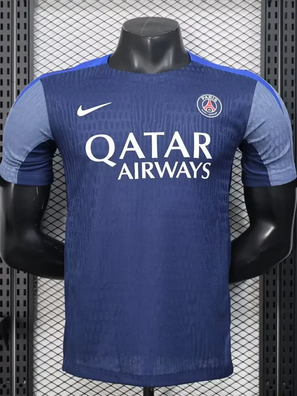 25-26 PSG Royal blue Player Version Training Shirts