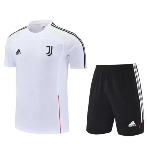 25-26 JUV White Training Short Suit