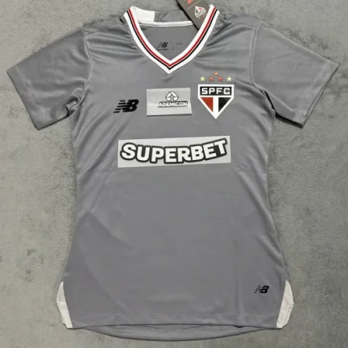 25-26 Sao Paulo Grey Women Soccer Jersey(女)
