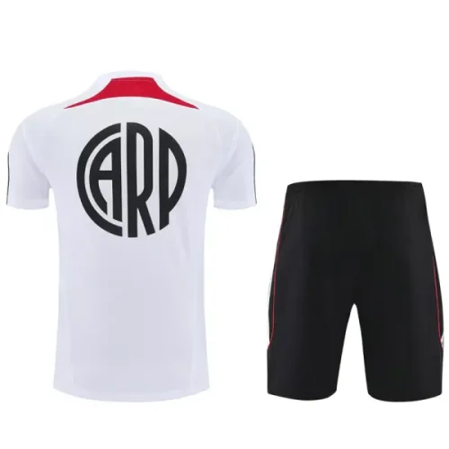 25-26 River Plate White Training Short Suit