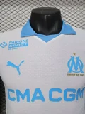 25-26 Marseille White Special Edition Player Version Soccer Jersey
