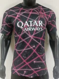 25-26 PSG Pink Black Player Version Training shirts