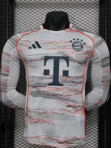25-26 Bayern Away Long Sleeve Player Version soccer Jersey (长袖球员) 25-26 Bayern Away Long Sleeve Player Version soccer Jersey (长袖球员)