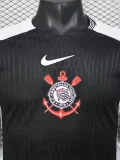 25-26 Corinthians Away Long Sleeve Player Version Soccer Jersey (长袖球员)