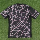 25-26 PSG Pink Black Fans Training shirts