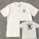 25-26 BAR White High Quality Casual T-shirt #圆领蓝标