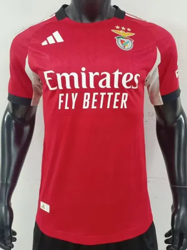 25-26 Benfca Home Player Version Soccer Jersey