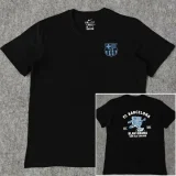 25-26 BAR Black High Quality Casual T-shirt #圆领蓝标