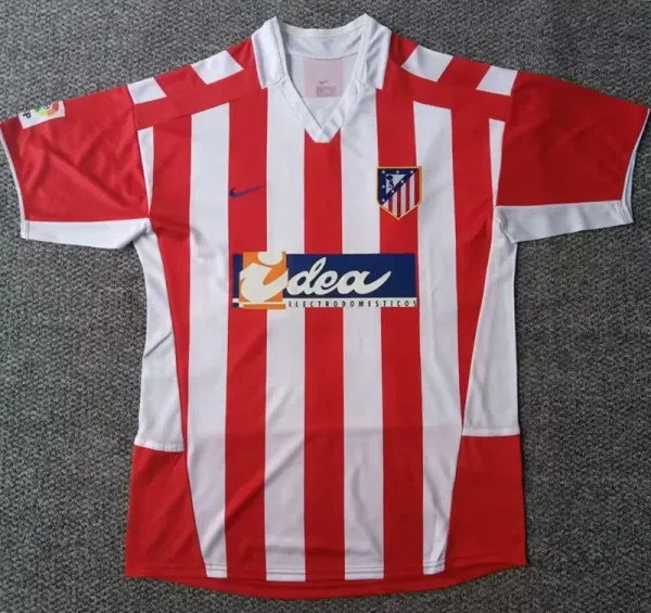 2002-2003 ATM Home Retro Soccer Jersey(带章)