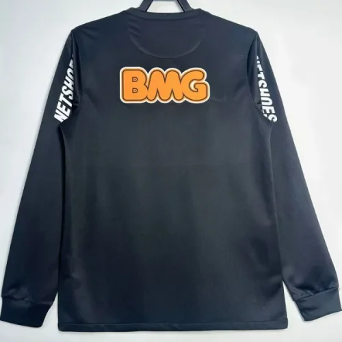 2012-2013 Santos FC Black Long Sleeve Retro Soccer Jersey (长袖)