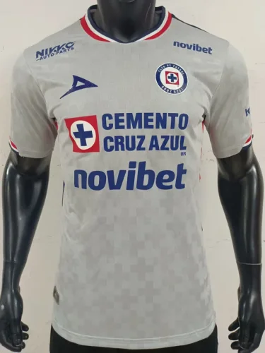 25-26 Cruz Azul Away Player Version Soccer Jersey