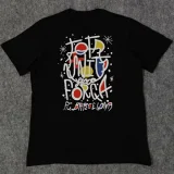 25-26 BAR Black High Ouality Casual T-Shirt #圆领涂鸦