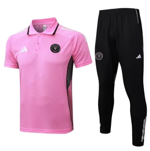 25-26 Inter Miami Pink Polo Tracksuit #C2535