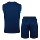 25-26 ARS Royal blue Tank top and Shorts Suit #D2570
