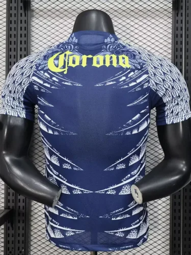 25-26 Club America Blue Player Version Soccer Jersey