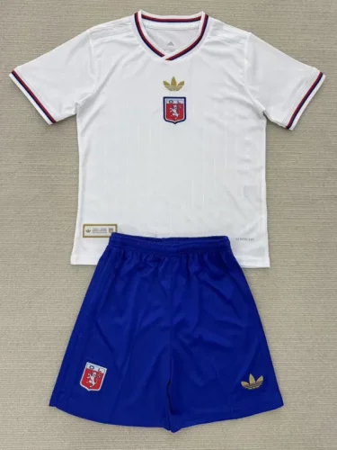 24-25 Lyon 75th Anniversary Kids Soccer Jersey