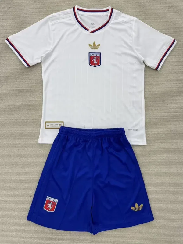 24-25 Lyon 75th Anniversary Kids Soccer Jersey