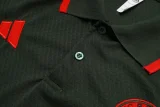 25-26 Bayern Army green Polo Tracksuit #C2533