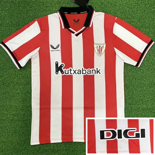 25-26 Bilbao Home Fans Soccer Jersey
