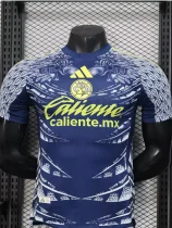25-26 Club America Blue Player Version Soccer Jersey