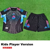 25-26 Algeria Black Special Edition Kids Player VersionSoccer Jersey(球员童装)