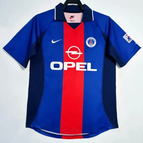 2000-2001 PSG Paris Home Retro Soccer Jersey