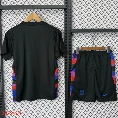 25-26 England Away Kids Soccer Jersey