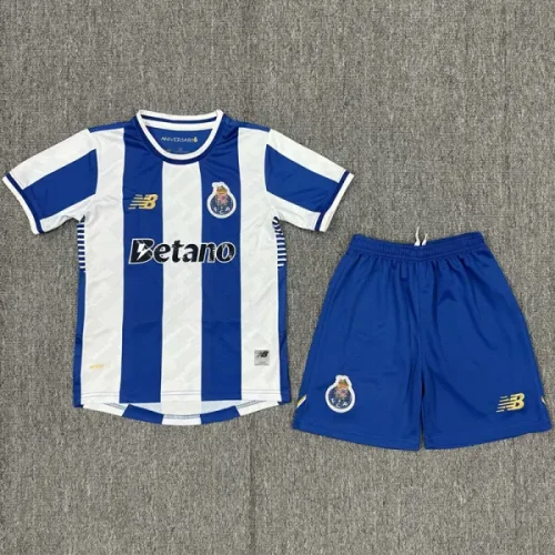 25-26 Porto Home Kids Soccer jersey