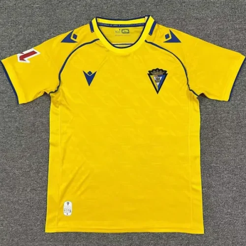 25-26 Cadiz Home Fans Soccer Jersey