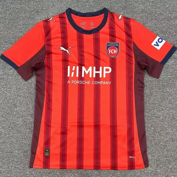 25-26 Heidenheim Home Fans Soccer Jersey