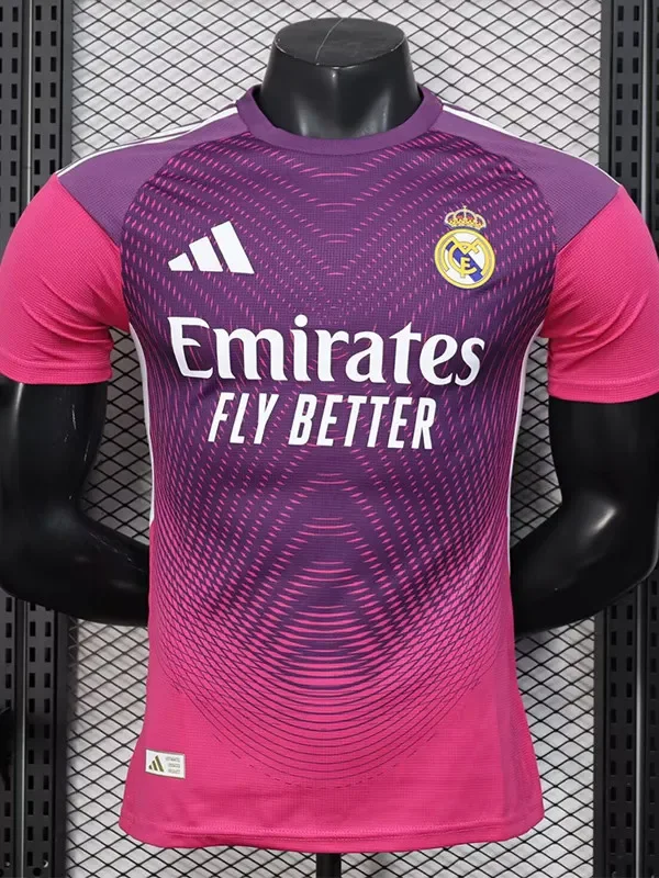 25-26 RMA Purple GoalKeeper Player Version Soccer jersey