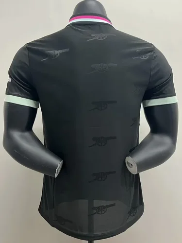25-26 ARs Black Special Edition Player Version Soccer jersey 队标印