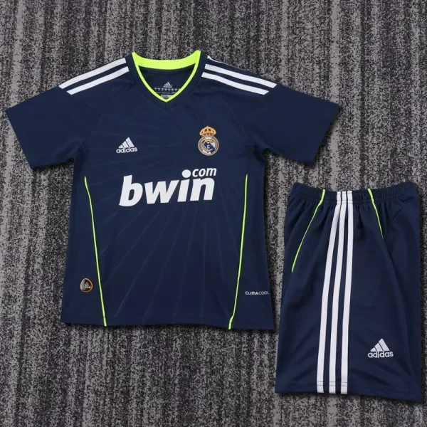 2010-2011 RMA Away Kids Retro Soccer Jersey