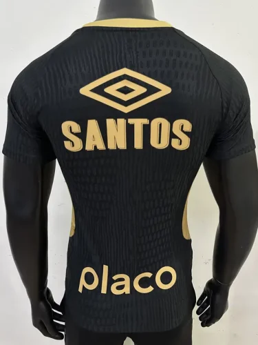 25-26 Santos FC Black Special Edition Player Version Training shirts