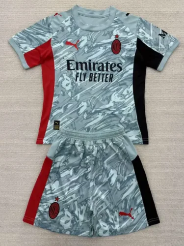 25-26 ACM Blue Goalkeeper Kids Soccer Jersey