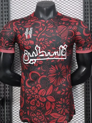 25-26 Palestina FC Red Black Player Version Training shirts