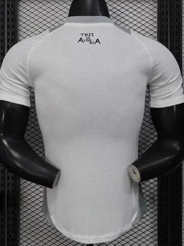 25-26 Algeria White Player Version Training shirts (黑标)