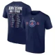 2025 PSG Royal blue High Quality Casual T-shirt 宝蓝人名版