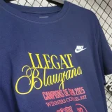 2025 BAR Royal blue CAMPIONS High Ouality Casual T-Shirt (宝蓝)