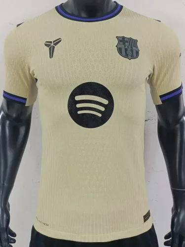 25-26 BAR Away Player Version Soccer Jersey