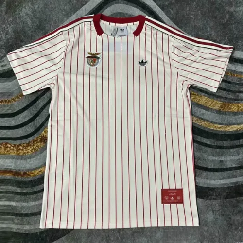 25-26 Benfca White Casual Edition Training shirts