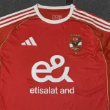 25-26 AL AHLY SC Home Fans Soccer Jersey