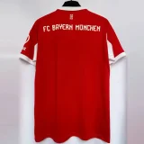 25-26 Bayern Home Muller #25 Print Photo Number Fans Soccer jersey